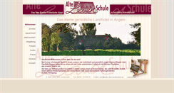 Desktop Screenshot of hotel-alte-landschule.de